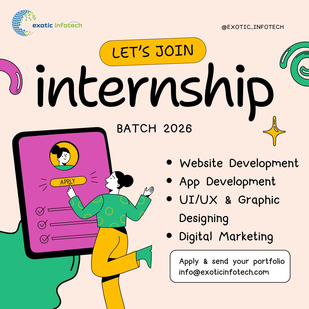 Exotic Infotech tweet media