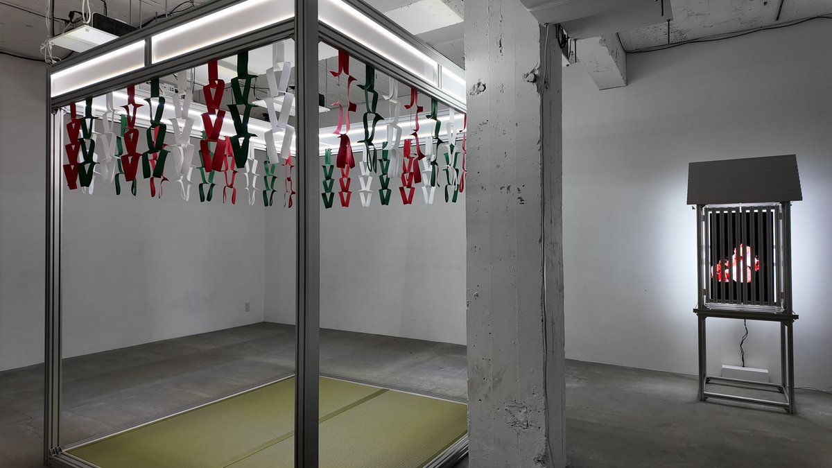 展示は明日まで。