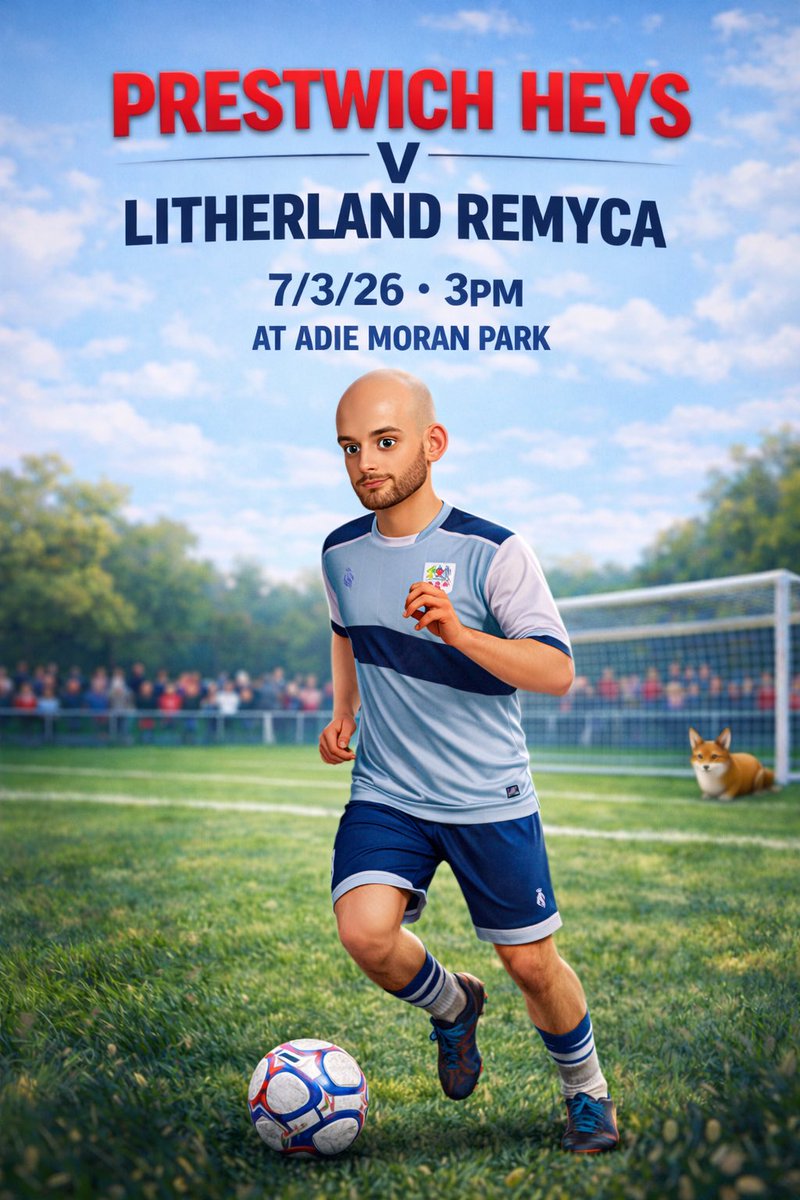 🔴⚪️ MATCH DAY ⚪️🔴

Today we take on Litherland as we look to make it 4 wins on the bounce! Come down and support the lads in the second of our 5 consecutive home games!

🆚 <a href="/RemycaUtd/">Litherland REMYCA FC</a> 
🏠 Adie Moran Park
📆 7/3/26
⌚️ 3PM
🎟️ Adults £7, Concessions £4 Under 16s FREE

#UpTheHeys