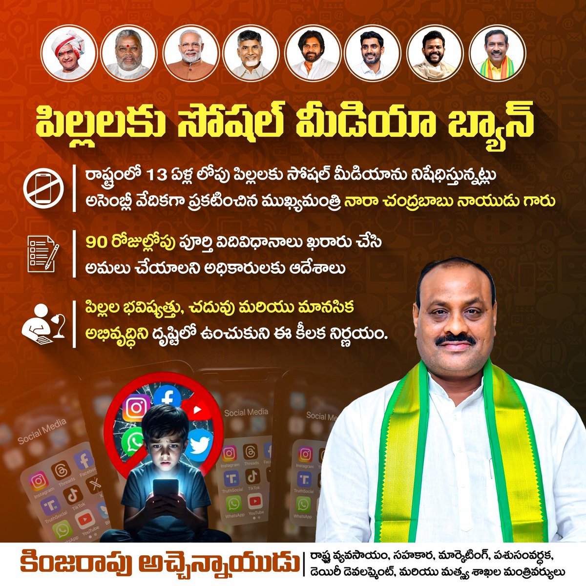 Kinjarapu Atchannaidu tweet media