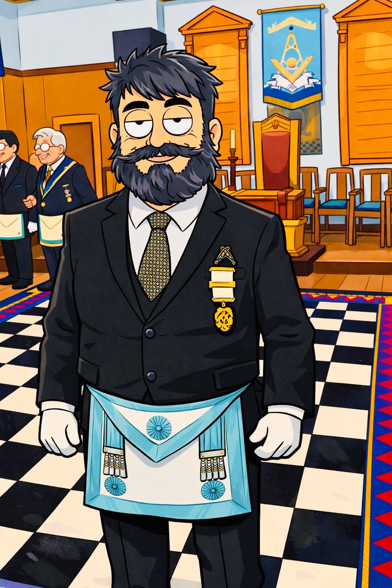 thecraftbloke's tweet image. In the “Rick &amp;amp; Morty” parallel universe #freemasonry