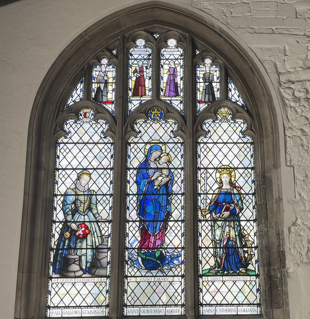 St Olave Hart Street tweet media