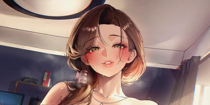 ゲーム仲間の人妻さん