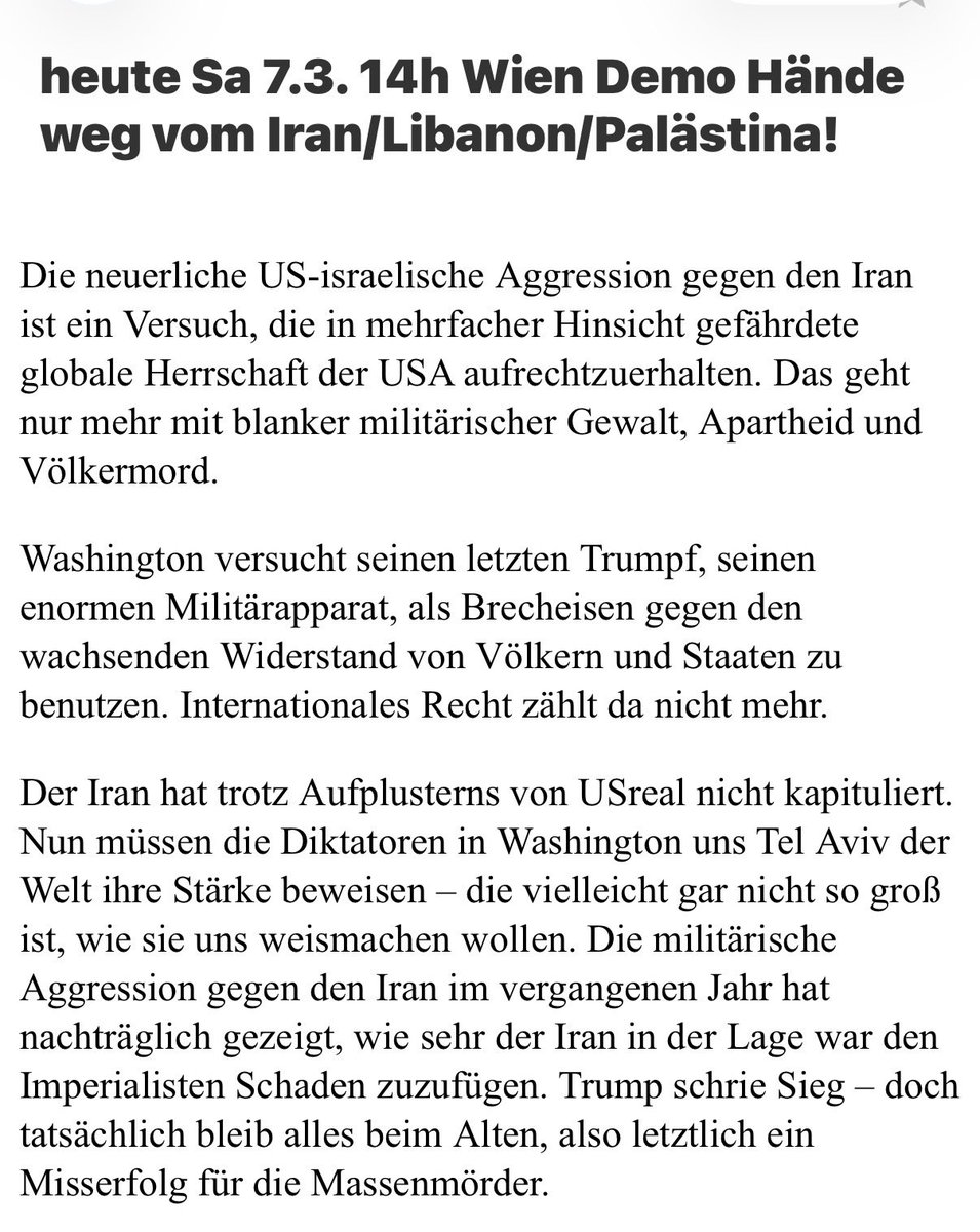 oesikrainerin's tweet photo. #Linke #Woke #Islamisten eint Hass auf Israel, Juden, USA, Trump, Kapitalismus, Demokratie… heut eine Demo in #Wien am Platz für Menschenrechte für Terrorregime #Iran Terrororganisation #Hamas u Islamisten-kannst nicht erfinden,aber Veranstaltungstipp für #Hashemi https://t.co/wJAmLXtNsv