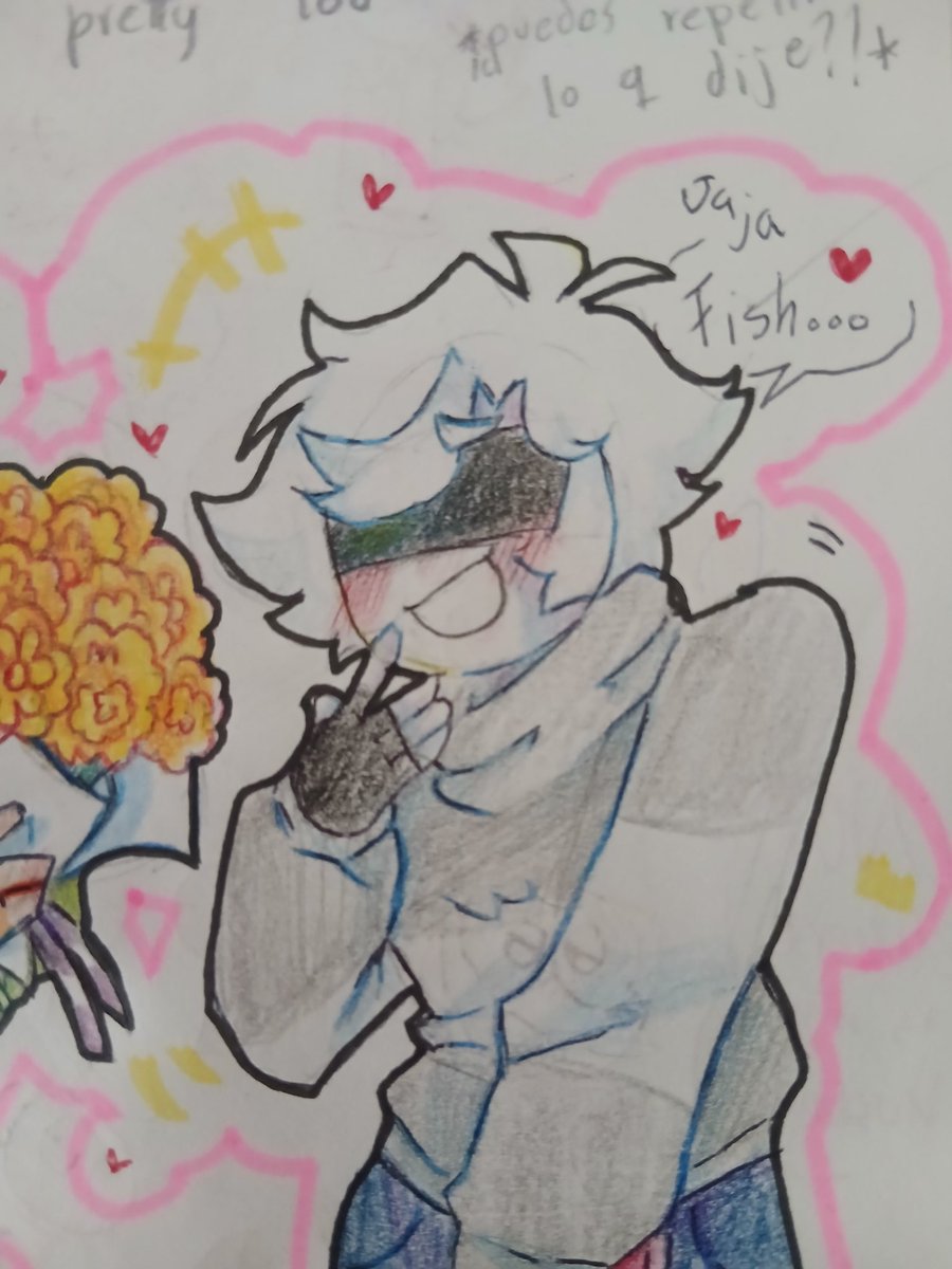 Kittcat_xd's tweet photo. Ay we, fan art de Fish chips con Cleiver 😝😝😝 #fanart #FishChips #Cleiver #art #shipping https://t.co/pXqqeKViF0