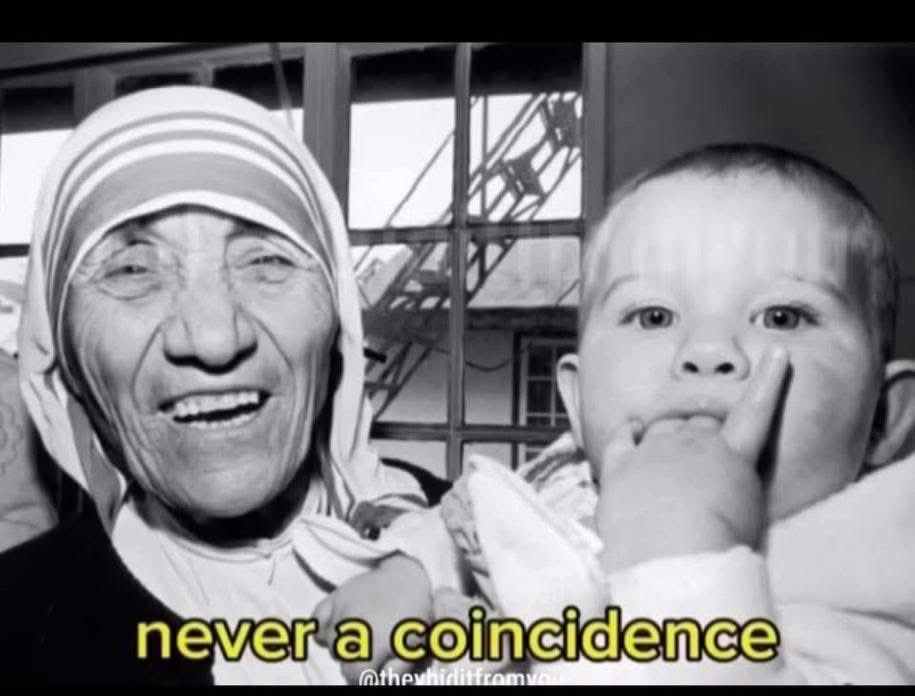 For 45 years, the world called her a living saint.

Mother Teresa. Nobel Peace Prize. Blessed by 3 Popes. Worshipped by billions.

**She was running the largest child trafficking pipeline in history.**

And the Vatican knew.

⚡ **THE CALCUTTA OPERATION**

Between 1962 and 1997,