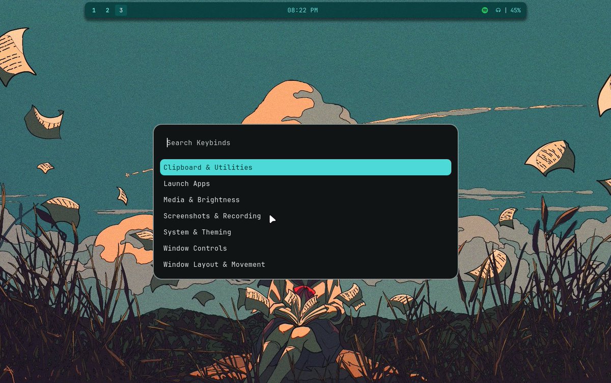 Wow~ 好漂亮 一个面向 Arch Linux + Wayland + Niri 的“rice”项目。 不是单独的软件应用,而是一整套桌面 ...
