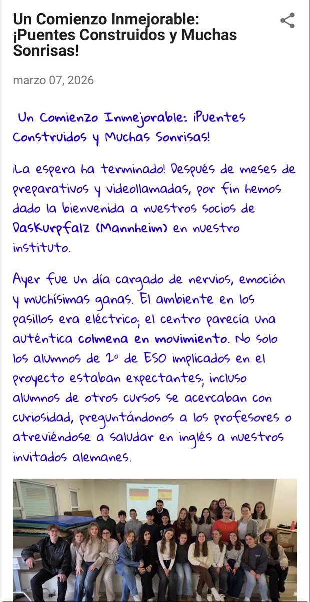 santacatalinaineurope: Un Comienzo Inmejorable: ¡Puentes Construidos y Mu... santacatalinaineurope.blogspot.com/2026/03/un-com…