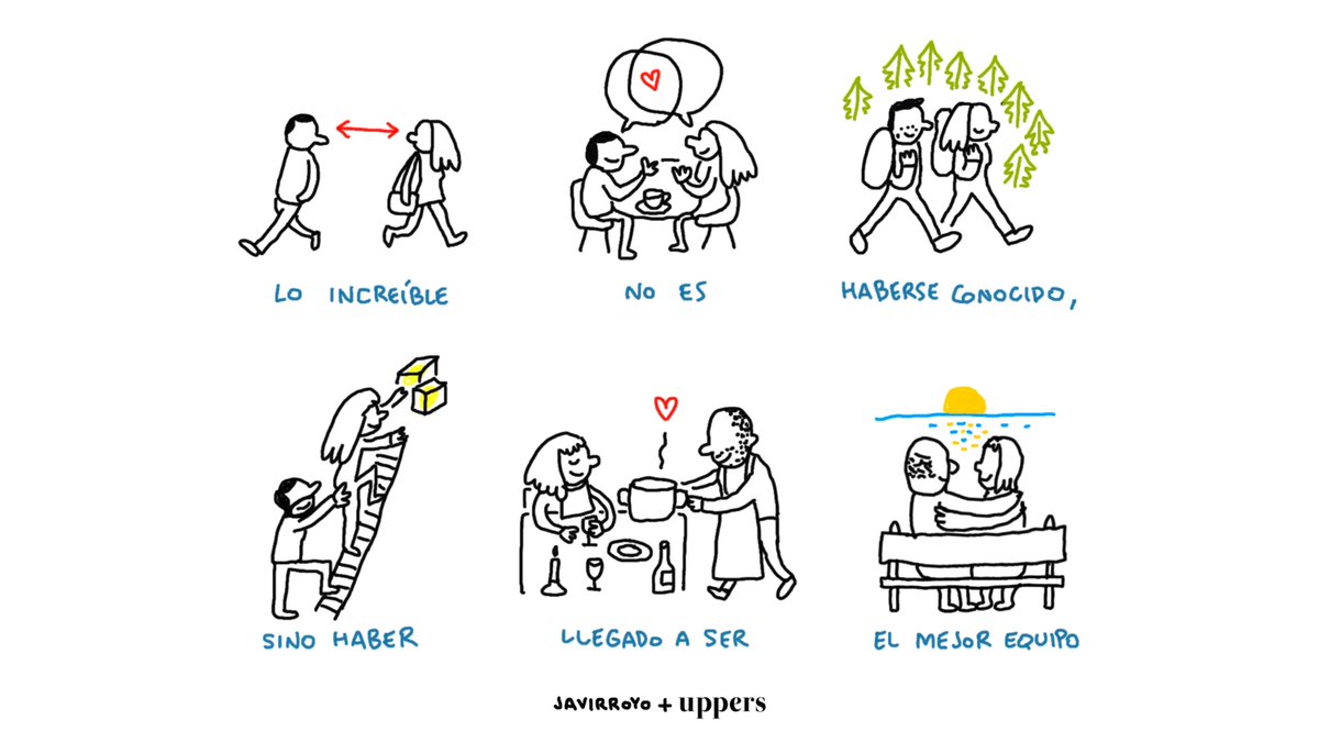 javirroyo's tweet photo. Con la cantidad de personas que hay en el mundo, llegar a conocerse es lo más. Pero conseguir hacer el mejor equipo con tu pareja, eso es el Paradise. ¿Como va vuestro equipo?
.
Mi colaboración por un mundo mejor para @upperslife
.
#equipo #pareja #Uppers #SoUpper #javirroyo https://t.co/vfsP7P2EIQ
