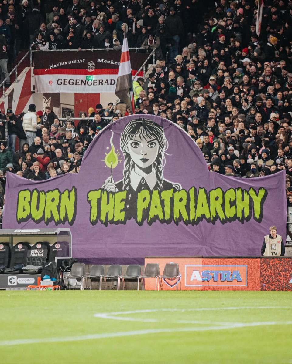 ❝Burn the patriarchy❞

📍FC St. Pauli, Germany