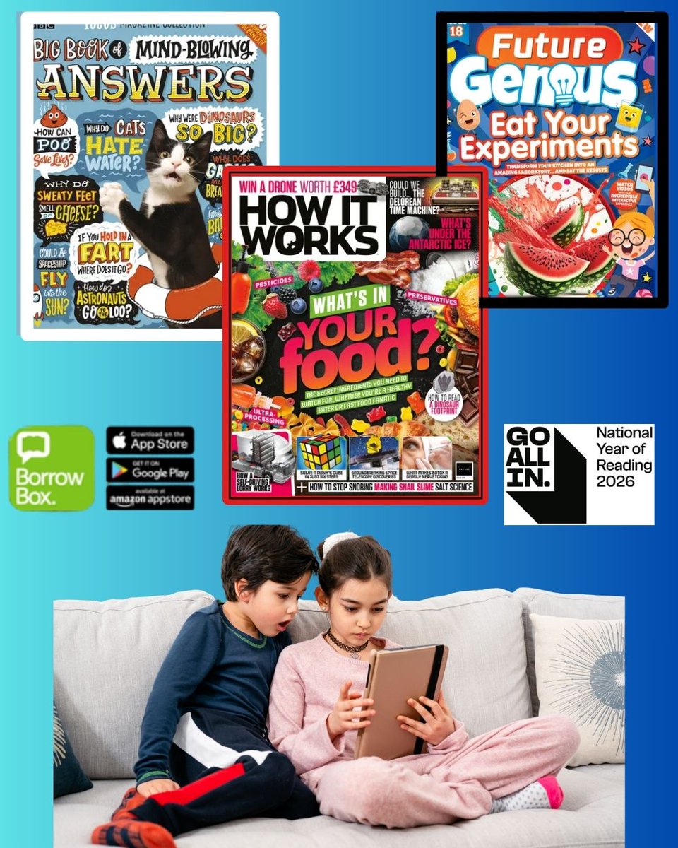 covlibraries's tweet image. British Science Week is here. This years theme is Curiosity, get curious with a free eMagazine. Have fun learning new facts and fiind out how stuff works like how to solve the Rubik's cube. #BritishScienceWeek2026 #NationalYearOfReading2026  #GoAllIn2026 @BorrowBox