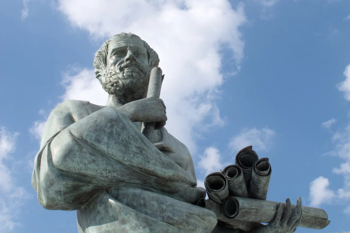 EspaceFrancais's tweet photo. #7mars 322 av. J.-C. : Décès d'Aristote
Il est avec Platon l'un des penseurs les plus influents que le monde occidental ait connus. Il est aussi l'un des rares à avoir abordé presque tous les domaines de connaissance de son temps .
⏳https://t.co/1pfg6qrfpk
#Aristote #Philosophie https://t.co/9EtN4AKcXz