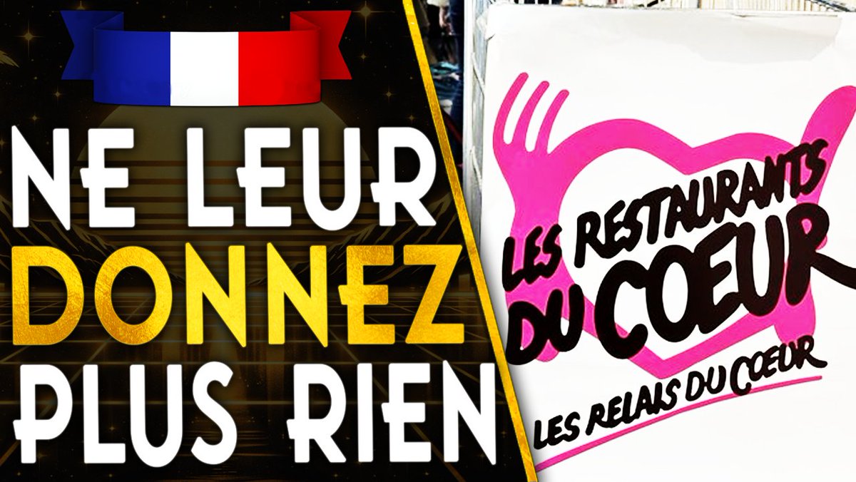 im_Jungo's tweet photo. 🇫🇷RESTOS DU COEUR - NE LEUR DONNEZ PLUS RIEN (témoignage)
https://t.co/cCzgcl3MKN https://t.co/EUV5VxHgdK