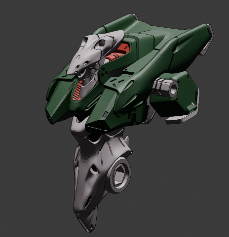 IMU213's tweet photo. フェロンWIP 胴体完了 https://t.co/WFR7GhAPyK