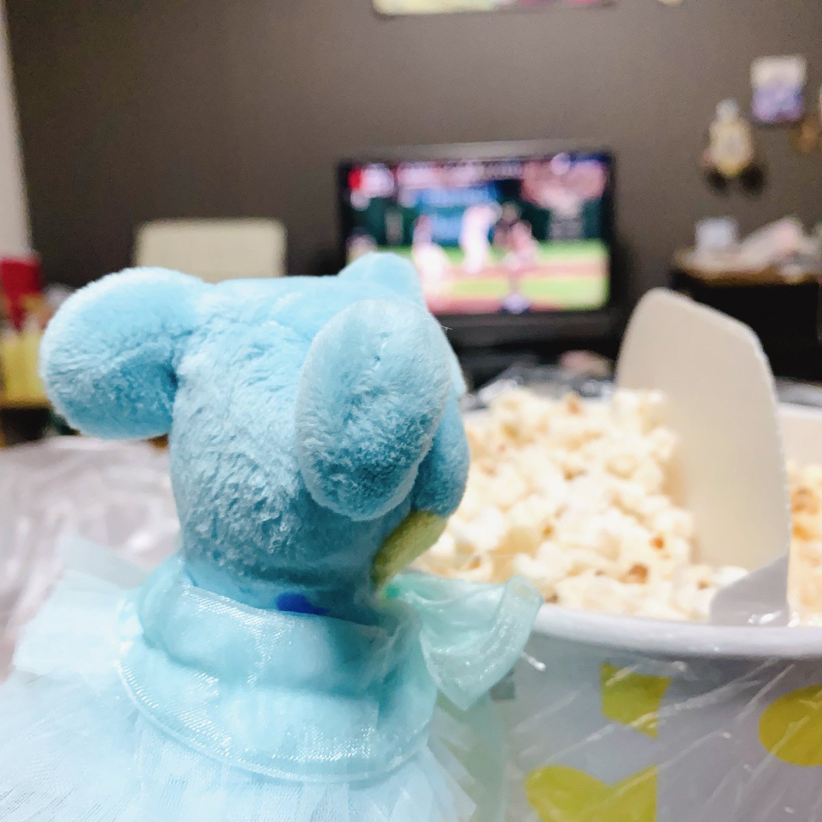 250cm220kg's tweet photo. ポップコーンも買ったし見るぞWBC!!! https://t.co/kqS5xxCvuX