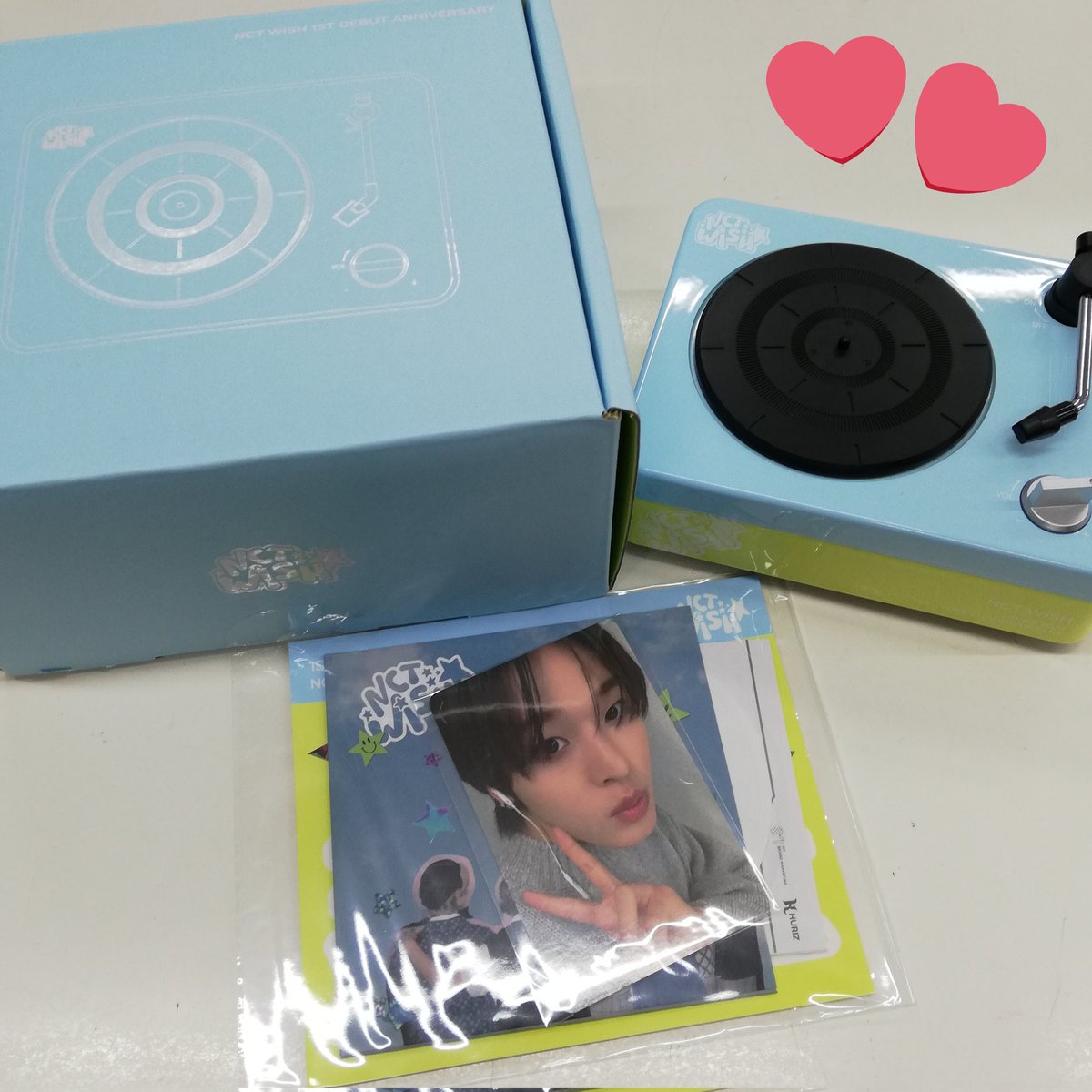 ʚ꒰ঌ #NCT #NCTWISH ໒꒱ɞ 1st ANNIVERSARY MDのターンテーブル