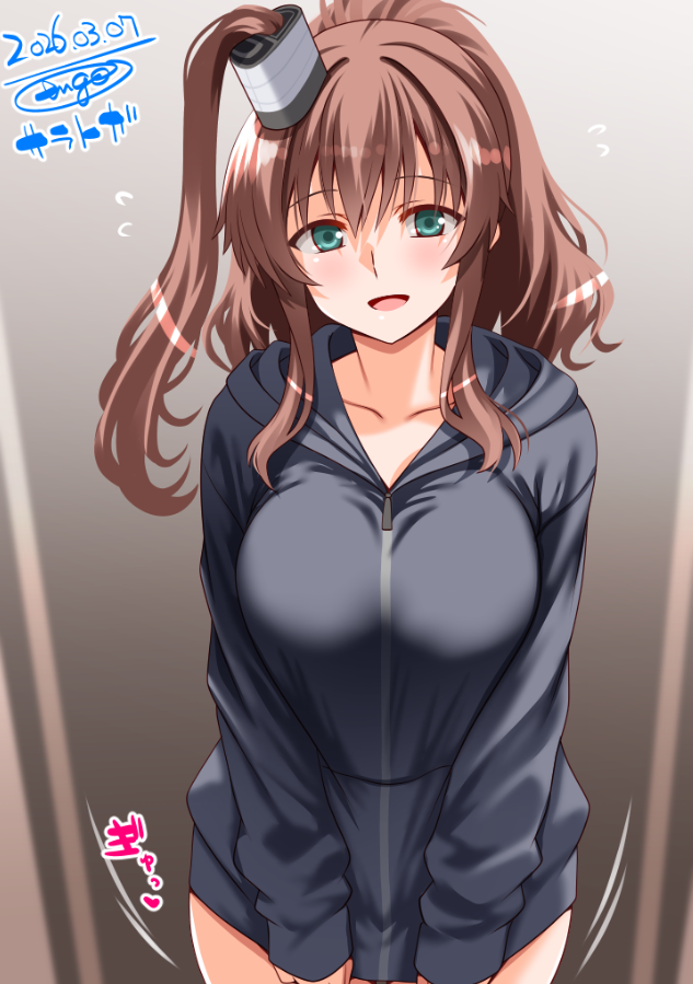 提督のところにやってきたサラトガさん…

#艦これ版深夜の真剣お絵描き60分一本勝負 
#艦これ版真剣お絵描き60分一本勝負_20260307 