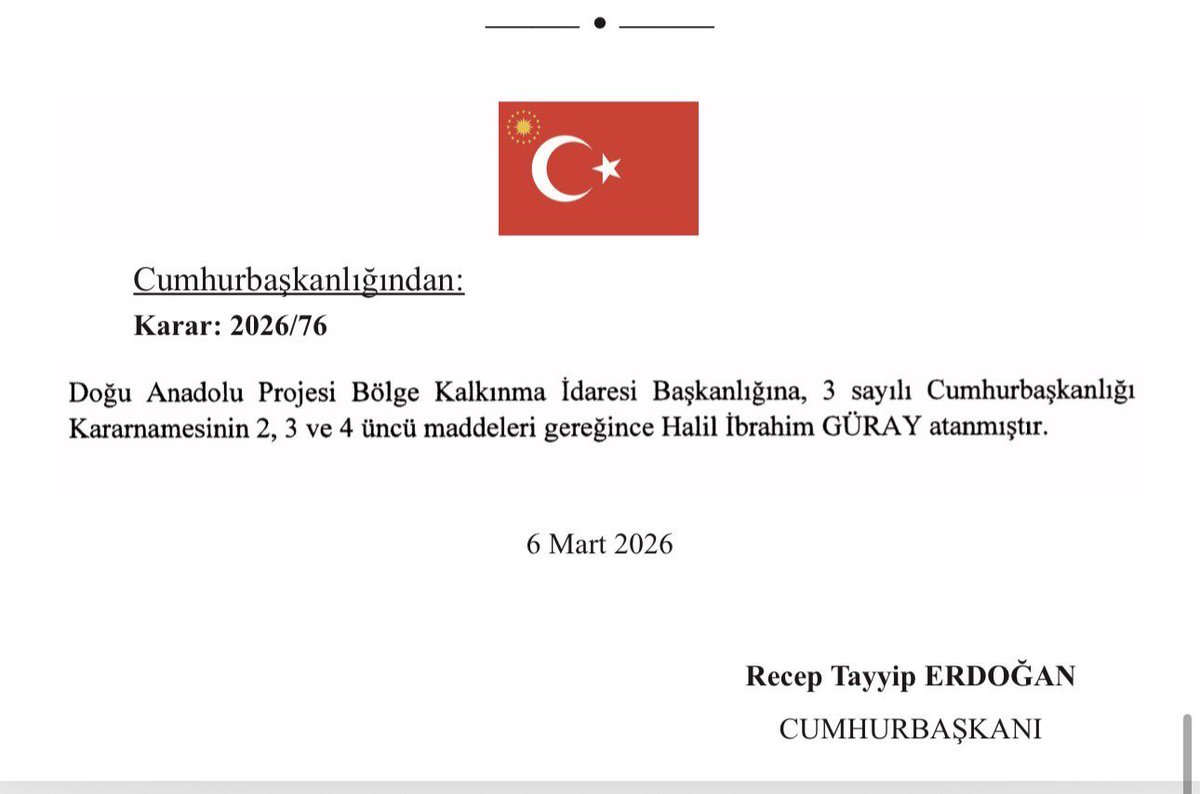 hsevli's tweet photo. Cumhurbaşkanımız Sayın @RTErdogan'ın tensipleriyle Doğu Anadolu Projesi (DAP) Bölge Kalkınma İdaresi Başkanlığı görevine atanan Doğu Anadolu Kalkınma Ajansı (DAKA) Genel Sekreteri Sayın @higuray65”ı  tebrik ediyorum. Hayırlı, uğurlu olması temennisiyle başarılar diliyorum. https://t.co/ViPGdTlLqD