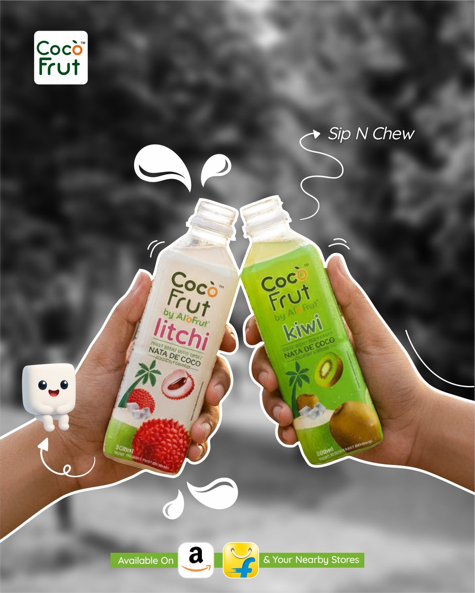 Heat outside?
 CocoFrut inside. 🥥❄️

Because good days start with good hydration!

#CocoFrutByAloFrut #CocoFrut #CoconutChunks #NataDeCoco #Litchi #Kiwi #Summers #Refreshing

[CocoFrut, Litchi, Refreshing, Nata De Coco]