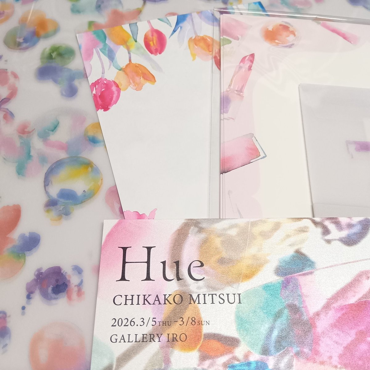 三井さん( <a href="/mitsui_chikako/">三井ちかこ</a> )の個展へ行ってきました。前回とはまた違った雰囲気の作品があって楽しかったです🌞赤ちゃん連れのお客さんもいてまさに癒し空間でした🥰おかげでよい時間がすごせました。行ってよかったです!!