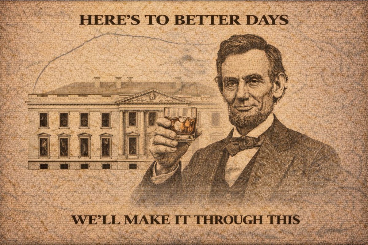 Abraham Lincoln (1809–1865) lived in the $Mansion, #whitehousecoin #WhiteHouse