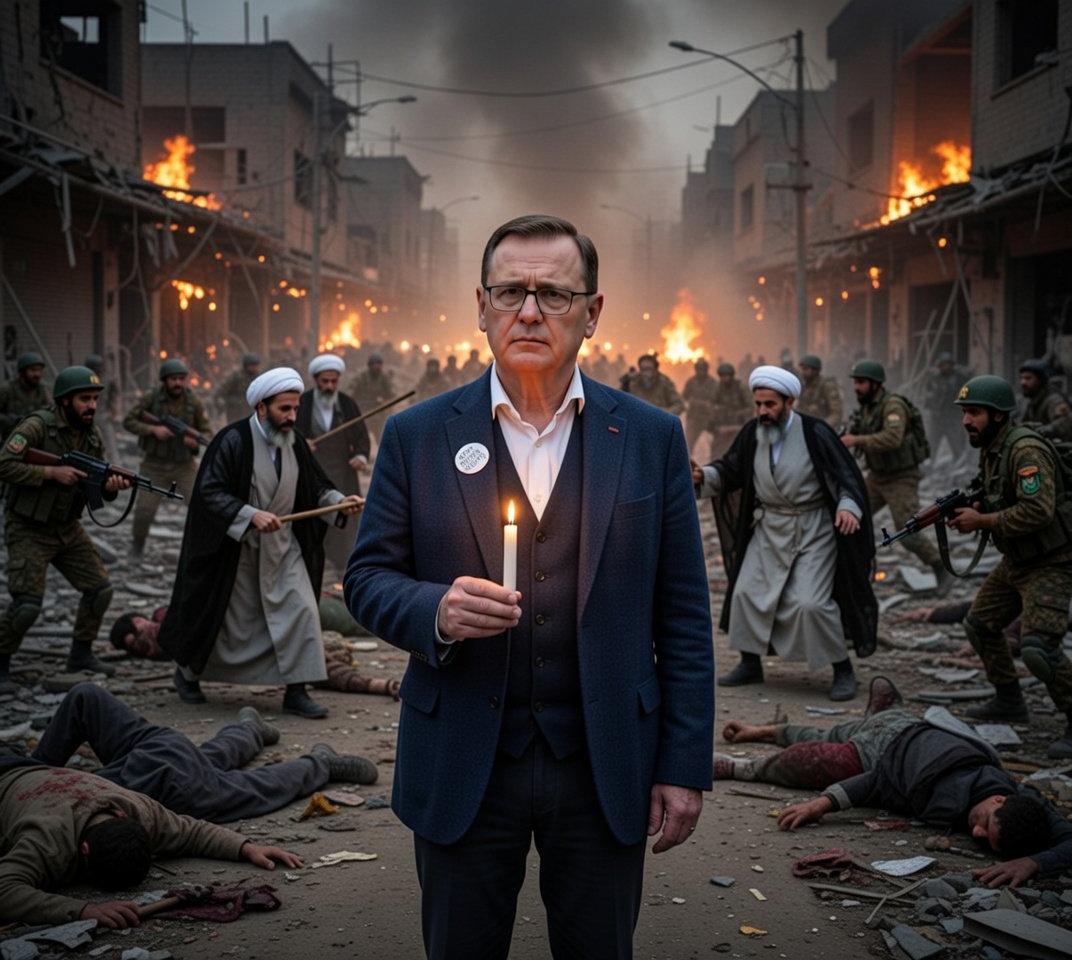 ZoeKyoto's tweet image. #Ramelow: Mit Kerzen gegen Mullahs. 

Romantik pur bis die erste Kugel das Teelicht löscht. 

Danke für den Lacher. 
Iran sagt: Wir nehmen lieber was Lauter. 

#KingRezaPahlavi 
#BodoRamelow