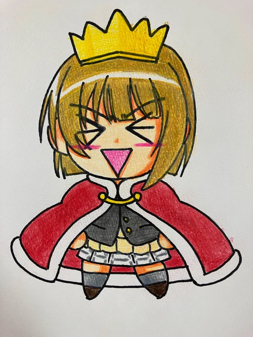 #無言で我ながらかわいいと思う絵を載せる