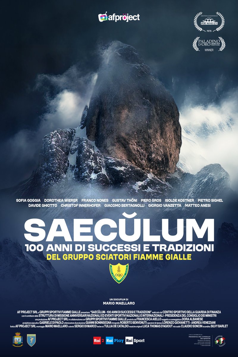 afprojectsrl's tweet photo. I nostri ultimi docufilm per @rai2 e @RaiSport 

SAECÛLUM 
https://t.co/jaFo04Z4WL

QUIeORA
https://t.co/uFBDRdPPsb https://t.co/HRnTTXQmVf