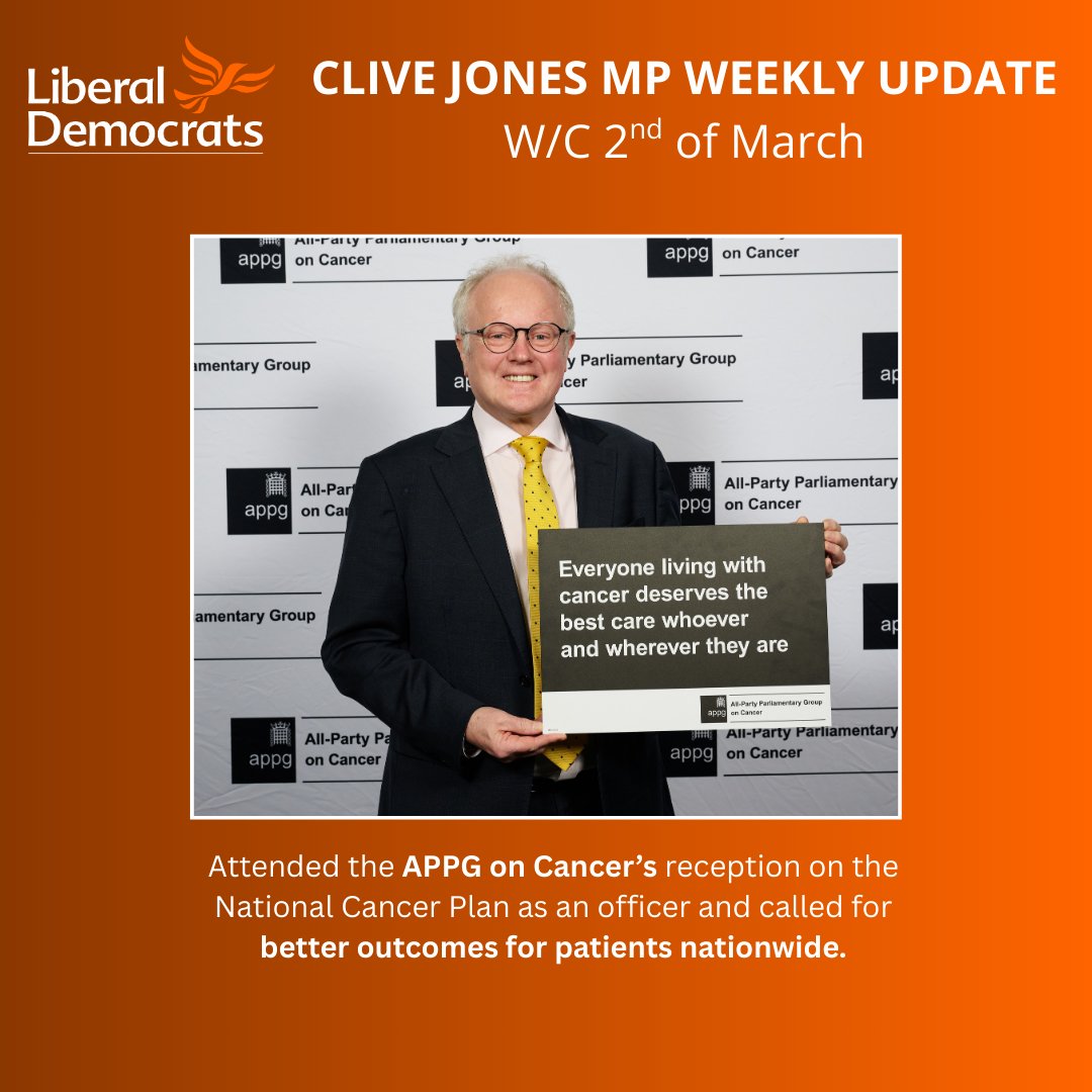 Clive Jones MP tweet media