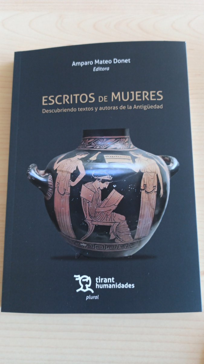 Atropos_uv's tweet photo. Si te interesa saber en qué pensaban y sobre qué escribían las mujeres en la Antigüedad no dejes pasar esta reciente publicación de algunos miembros del grupo que rescata textos de protagonistas femenina 🏛♀️
#diainternacionaldelasmujeres 
#Dones #MujeresEnLaCiencia #8M https://t.co/IisxcVpSPp