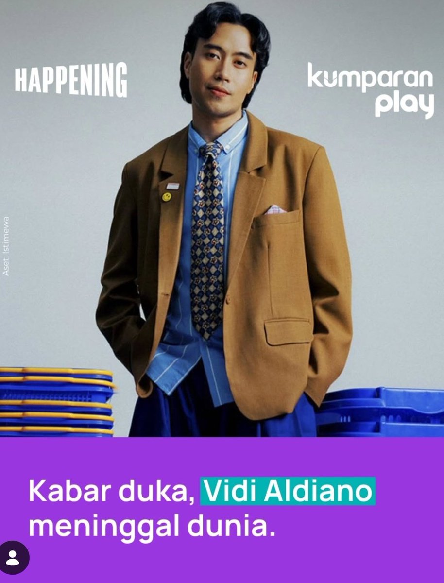 Innalilahi, ini beneran gak sih guys? Vidi Aldiano meninggal?