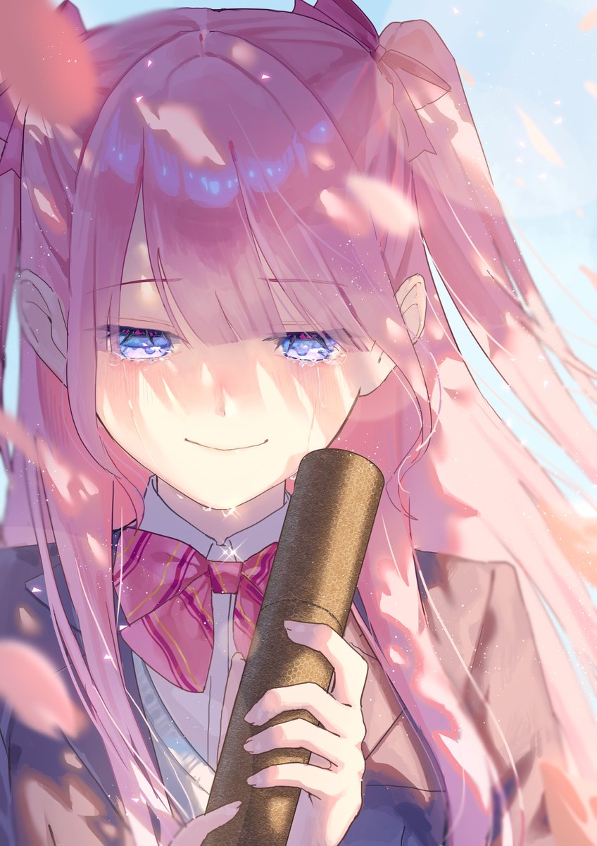 runa_4e's tweet photo. 卒業
#illustration　#illustration　#オリジナル https://t.co/M1FfC6NwSS