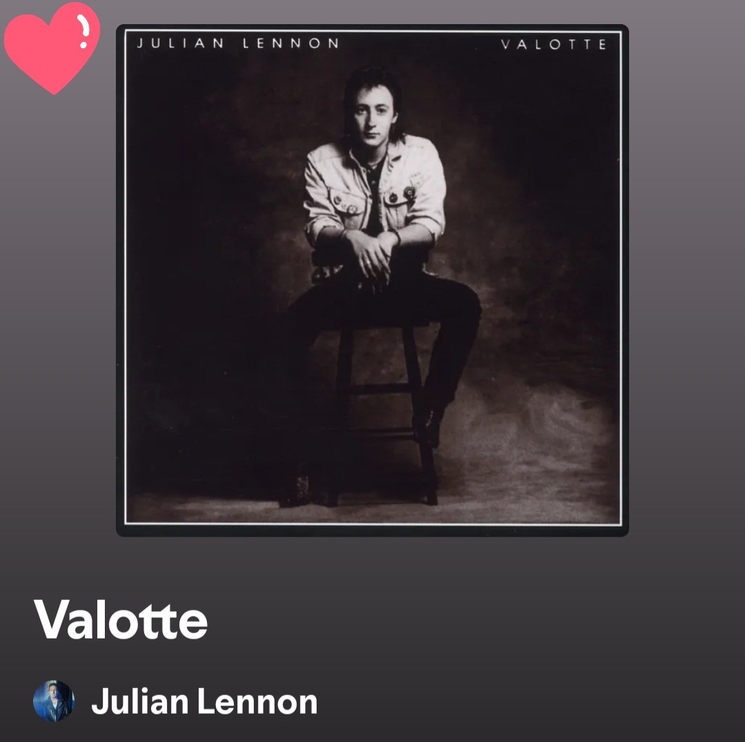 Veronic80546413's tweet photo. #Valotte a classic from @JulianLennon will.close out our show today @TheDropSound @KXFM_ 
P.S. -this #BTSARMY has the single😉 https://t.co/jZAca2B8E3