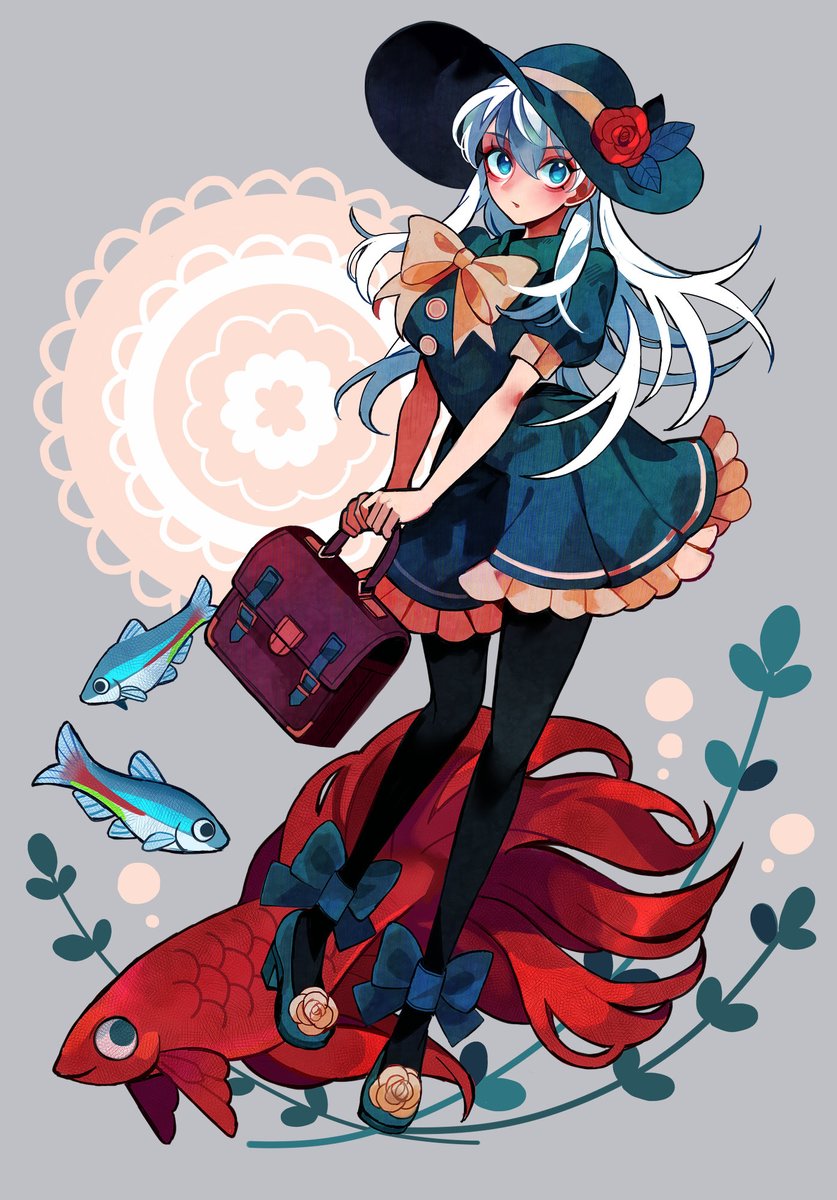 「オキニの絵 再掲」|由澤　里郷のイラスト