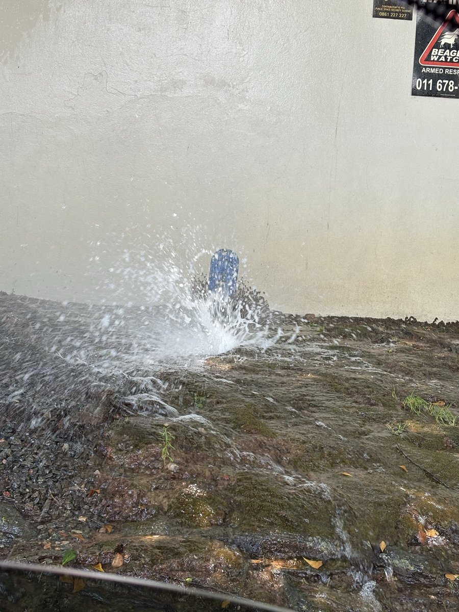 leatpot's tweet photo. @JHBWater 95 Lancaster Ave, Craighall, please note that thousands of litersnof clean drinking water is going to loss due to a broken water meter -
PLEASE assist https://t.co/RNNxPLCHDu