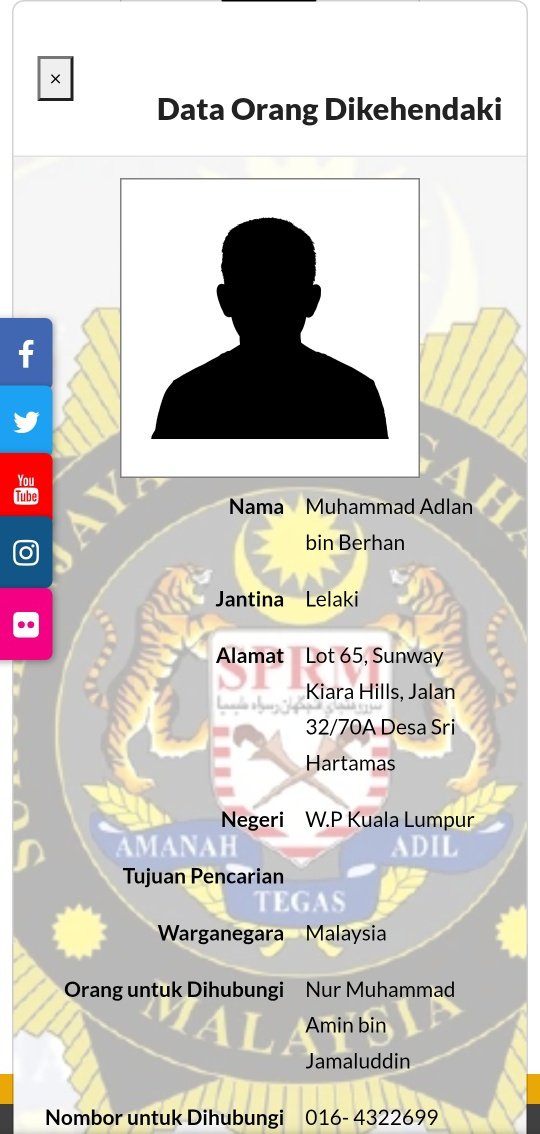 Adakah ini amalan Double Standard?
Susah sangat ke nak dapat gambar anak menantu Pagoh?
Saya boleh dapatkan daripada JPN ataupun Imigresen.
MP Kota Melaka.