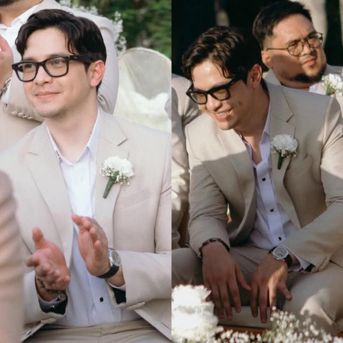 tineeee_18's tweet photo. Not just friends – brothers in suits. Jerald's groomsmen

#AldenRichards https://t.co/ou7krBXfne