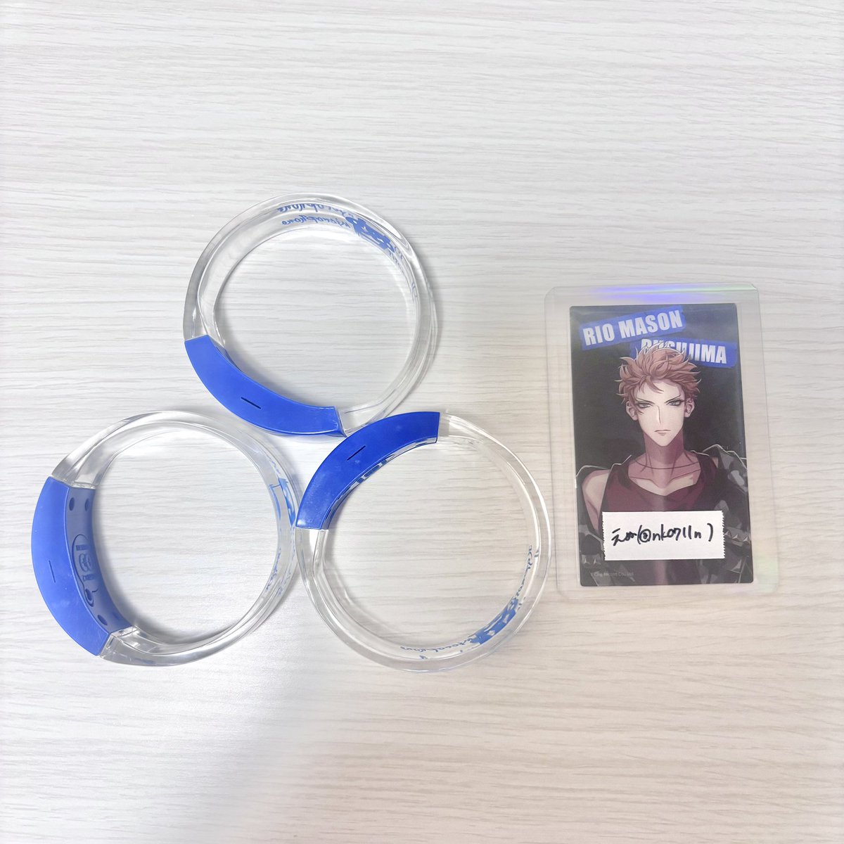 譲渡】ヒプマイ ヒプノシスマイク バングルライト バングル ヨコハマ