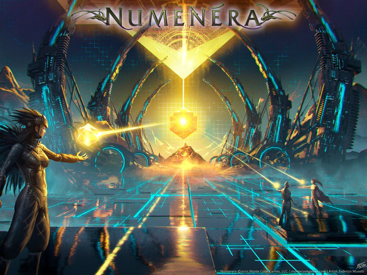 #NUMENERA LIVE &amp; FUNDED! Welcome back to the fan-favourite, immersive TTRPG set in a dark age filled with the magic-like power of ancient, fallen civilizations. The Amber Archive delivers astonishment and danger in an all-new edition 
Get it today!
mymcg.info/numtaa-ukge-x/