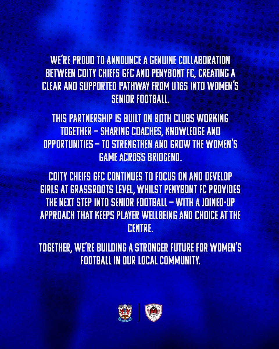 Coity Chiefs GFC tweet media