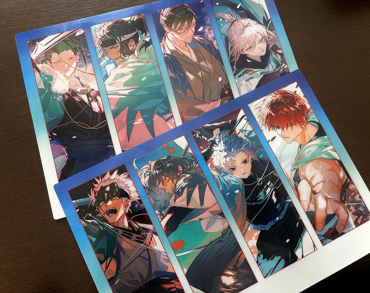 nasubi_illust's tweet photo. 春コミに持ってくしおりセット届いた〜〜！！ https://t.co/6nse9JEgYD