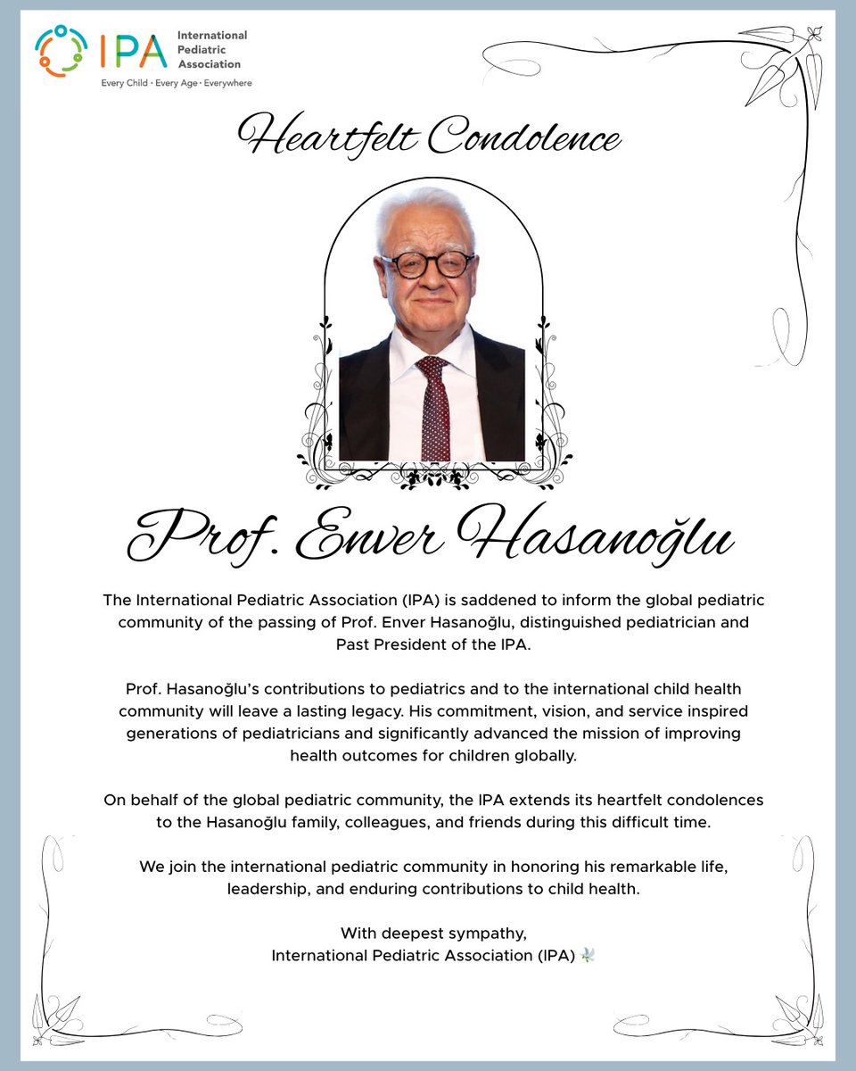 International Pediatric Association tweet media