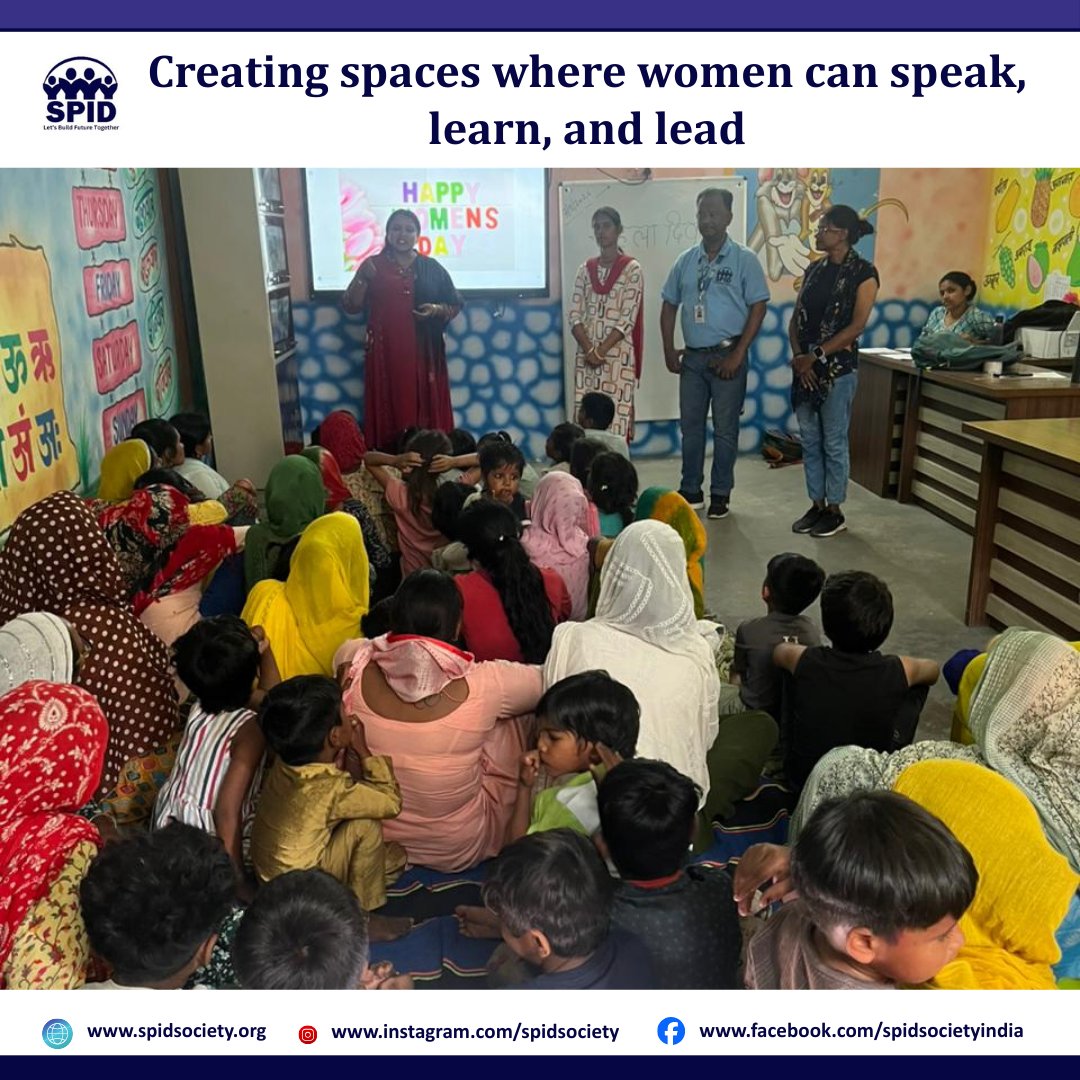 spidsociety's tweet photo. International Women’s Day at SPID iMpower Club 🌸
An awareness session was organized where 62 women participated, sharing their voices and learning about women’s rights, Sukanya Samriddhi Yojana, and the DTC Pink Card facility.
#InternationalWomensDay #WomensDay #WomenEmpowerment https://t.co/pCELlSIRJM