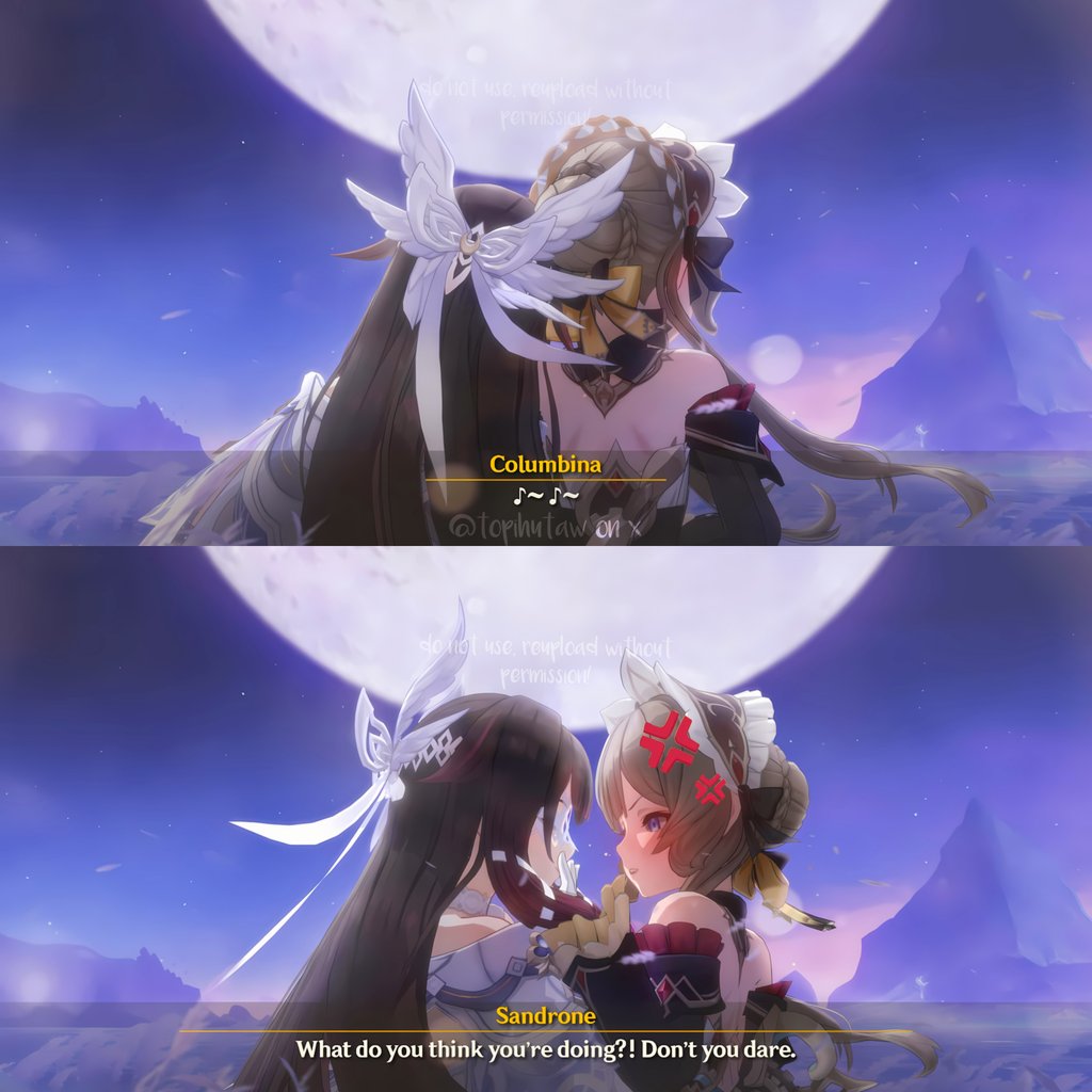 #SandbinaWeek2026 Day 1 - Moonlight

Moonlight and questionable decisions..

#sandbina #Sandrone #columbina