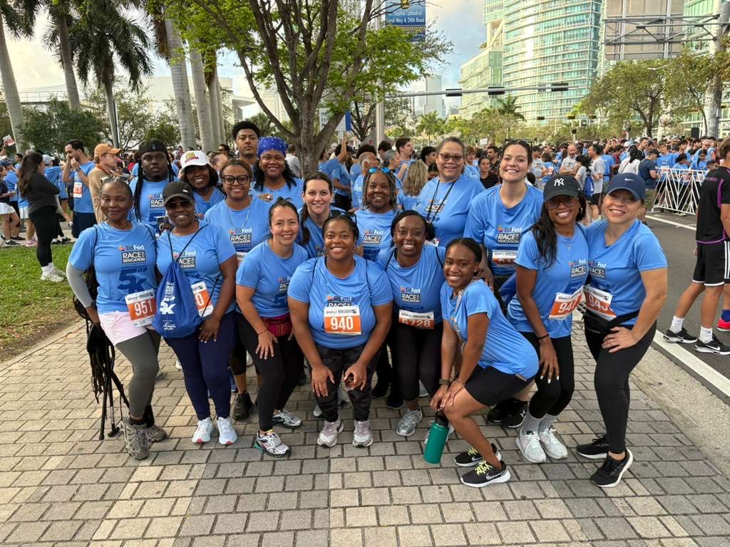 cindymiel's tweet photo. Team @FSWSkyway at 2026 Race for Education @SuptDotres @MDCPSNorth https://t.co/enmo6wF55J