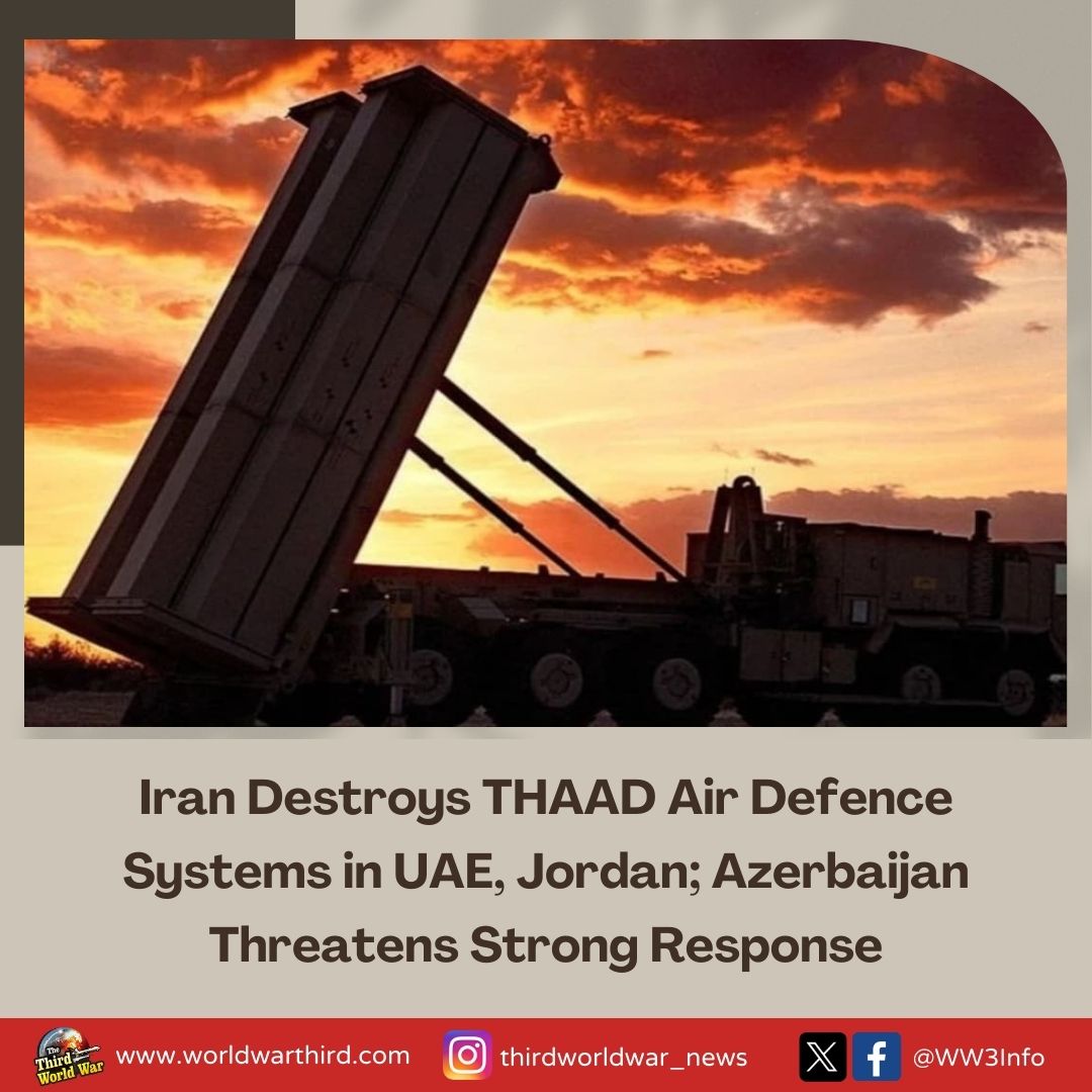 #WorldWarThree: #Iran continued strikes on Gulf states in response to #USIsrael ‘#OperationEpicFury’. In the past 24 hrs, Iran reportedly destroyed US #THAAD air defence systems in UAE and Jordan and targeted residential buildings and luxury hotel in Bahrain.