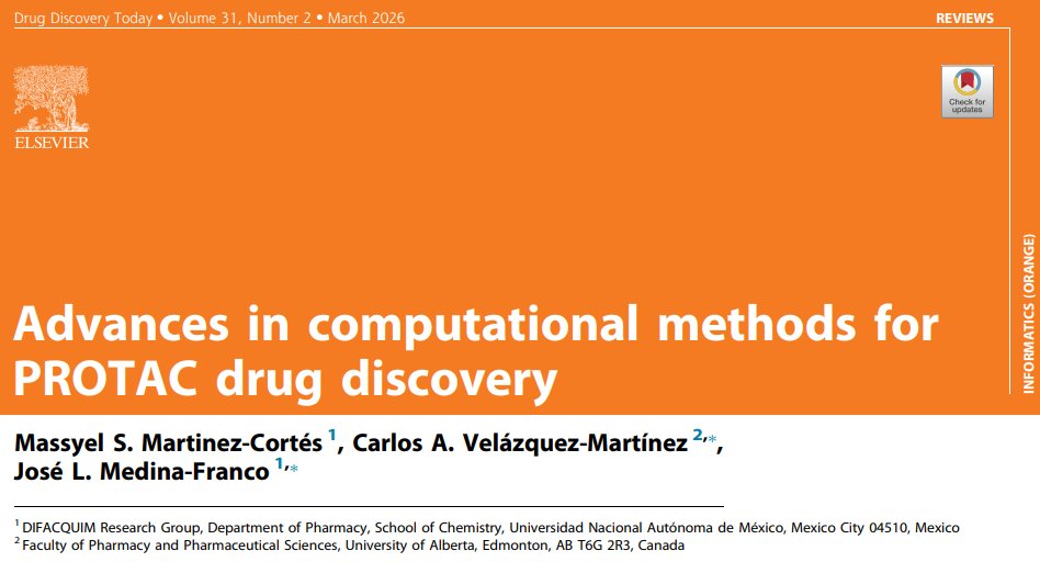 José L Medina-Franco tweet media