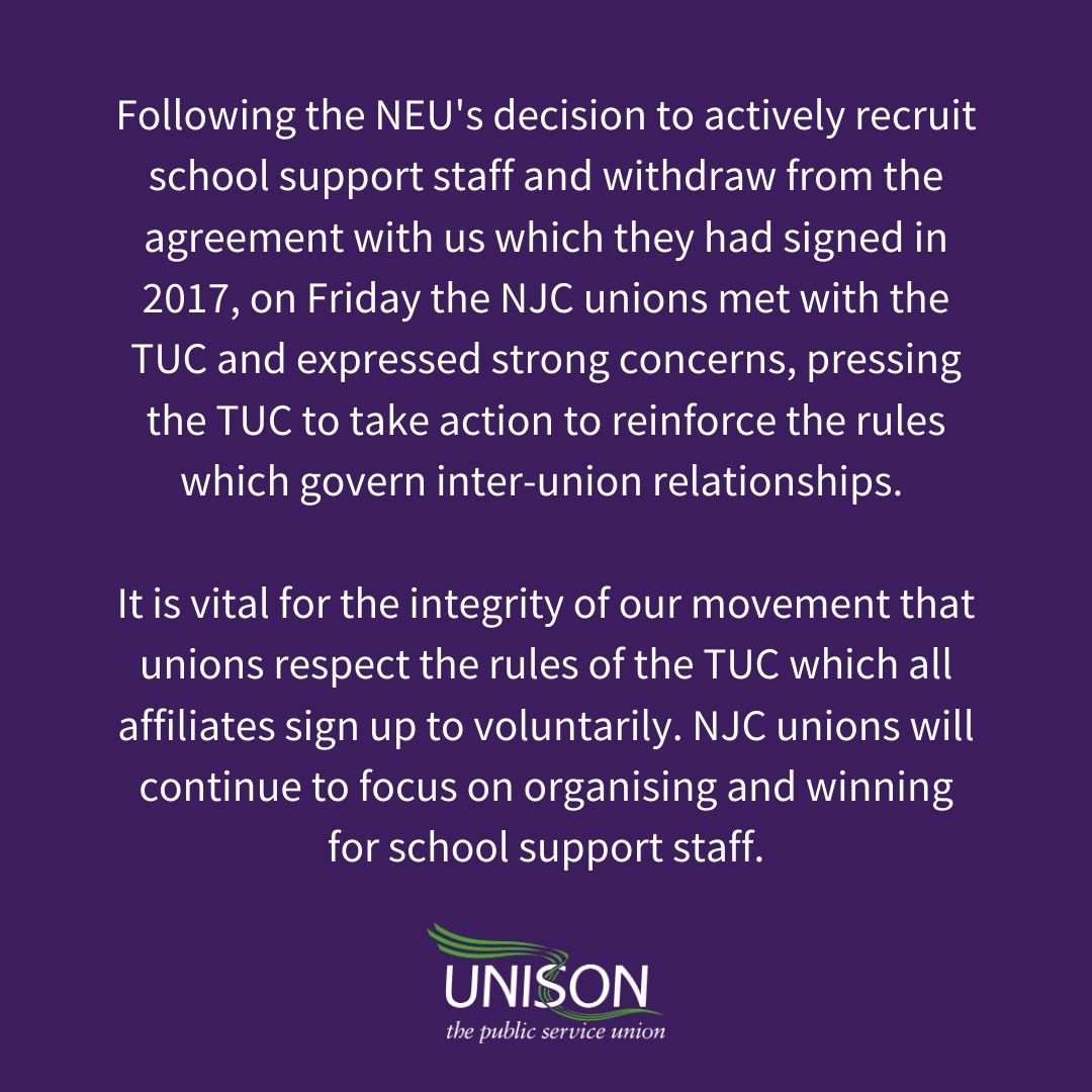 UNISON - UK's largest union tweet media