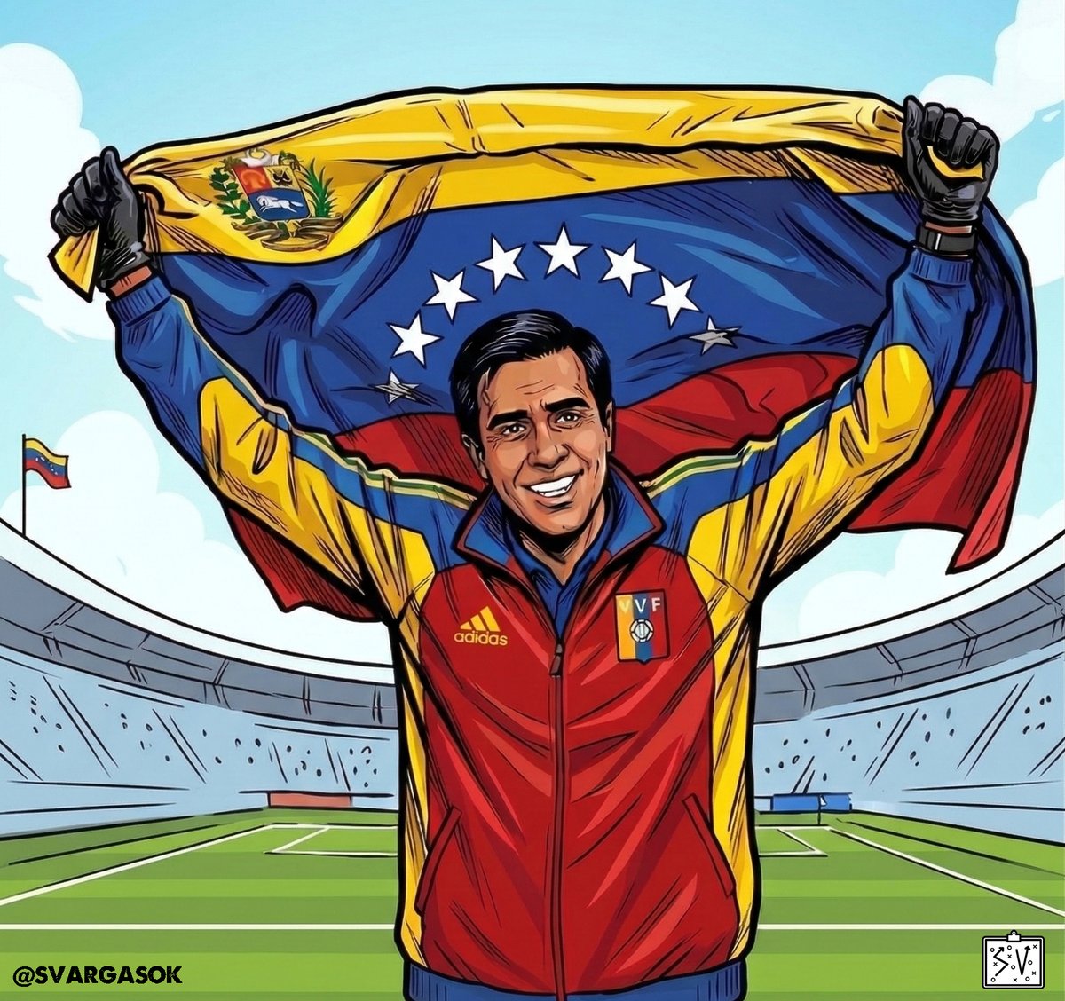 SVargasOK's tweet photo. "Hicimos historia donde nadie creía. La fe no es ver para creer, es creer para poder ver."

"Te juro que voy con el cuchillo entre los dientes para allá, de eso no tengan la menor duda".

"No somos menos que nadie. El respeto se gana en la cancha, no con el nombre de la camiseta o la historia del país."

"Yo soy un gestor de crisis. Me gustan los retos donde otros dicen que no se puede".

🎂 ¡Feliz cumpleaños (53), César Alejandro Farías Acosta!