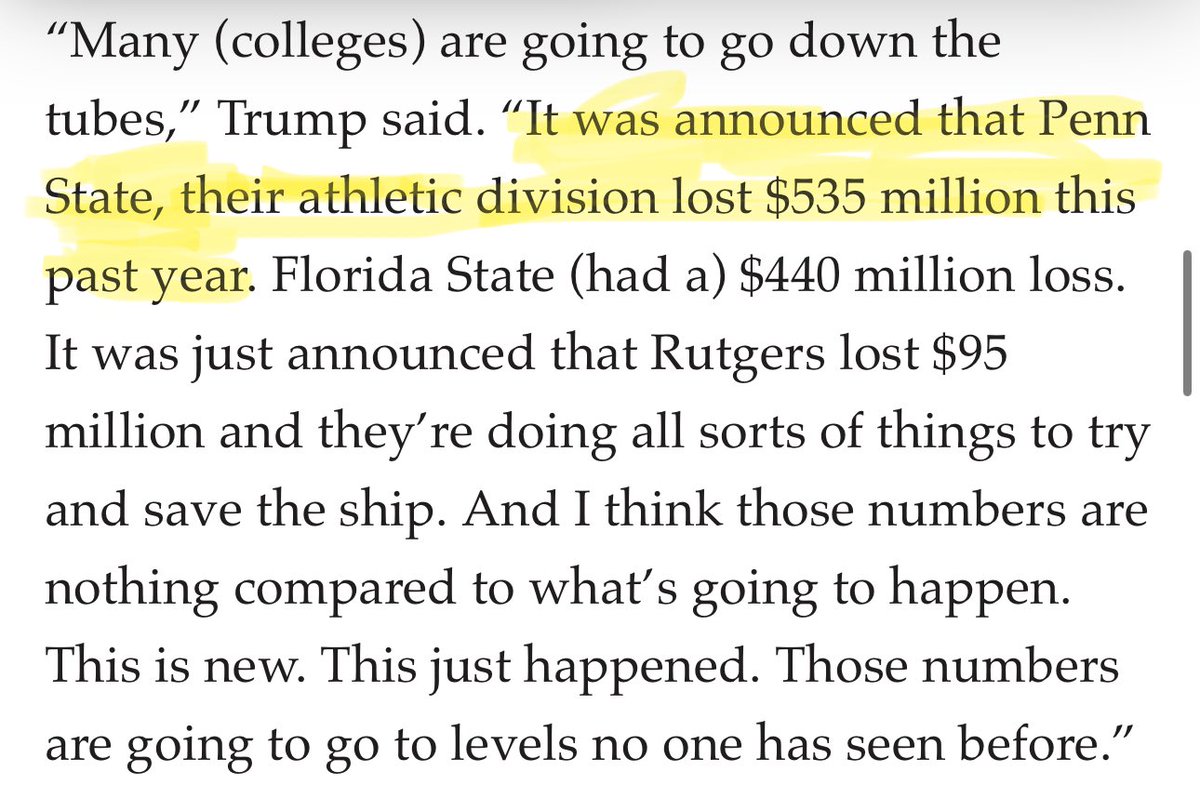 ManFrizzle's tweet photo. @briannnnf if you had mentioned he actually led that comment by degrading Penn State, I’ve got news for you…we like it. https://t.co/79woeOEyny